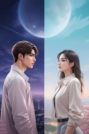 ปกนิยาย ใต้แสงจันทร์และแสงตะวัน