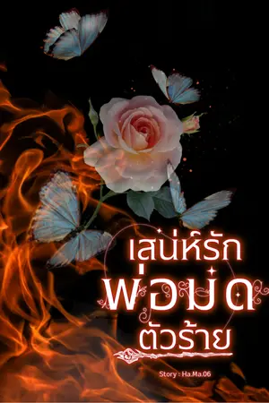 ปกนิยาย เสน่ห์รักพ่อมดตัวร้าย