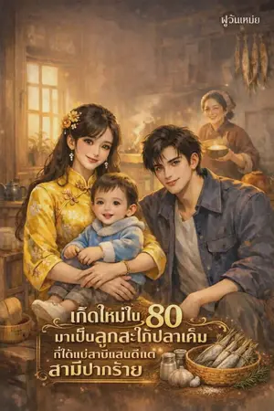 ปกนิยาย เกิดใหม่ในยุค80มาเป็นสะใภ้ปลาเค็มที่ได้แม่สามีแสนดีแต่สามีปากร้าย