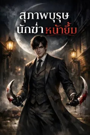 ปกนิยาย สุภาพบุรุษนักฆ่าหน้ายิ้ม
