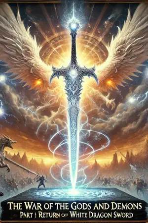 ปกนิยาย สงครามเทพปีศาจ ภาคแรก การหวนคืนของกระบี่มังกรขาว