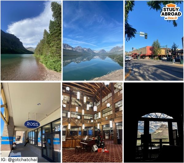 ใครอยากลงเมืองก็มีรถพาไป แต่อาจต้องรอนานหน่อย (ส่วนมากผมติดไปกับเพื่อนที่มีรถ)