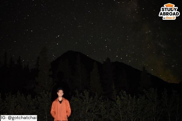 ท้องฟ้าตอนกลางคืนสวยมากกกกก!