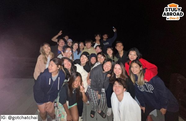 ได้เพื่อนคนไทยไม่น้อยกว่าเพื่อนต่างชาติเลย