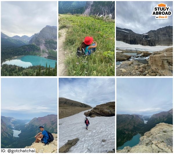 Grinnell Glacier และ Angel Wing #Hiking