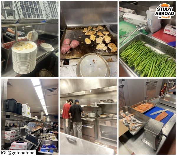 งานในครัวที่เจอประมาณนี้ 