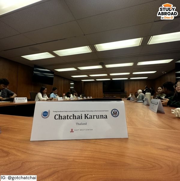 ครั้งแรกที่มีป้ายชื่อตัวเองพร้อมกับชื่อประเทศด้วยยย