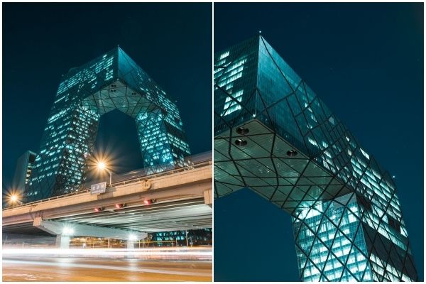 the CCTV Headquarters in Beijing