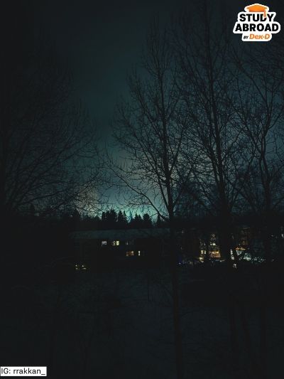 แสงเหนือที่ผ่านหน้าต่างห้องครัว (appreciate สุดๆ!)