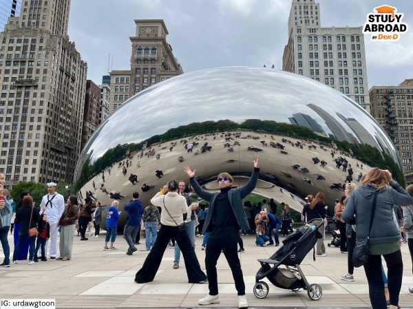 Cloud Gate (The Bean), Chicago, Illinois