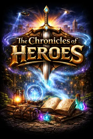 ปกนิยาย The Chronicles of Heroes ภาค ปฐมบทแห่งการผจญภัย