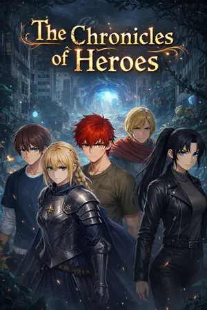 ปกนิยาย The Chronicles of Heroes ภาค ปฐมบทแห่งการผจญภัย