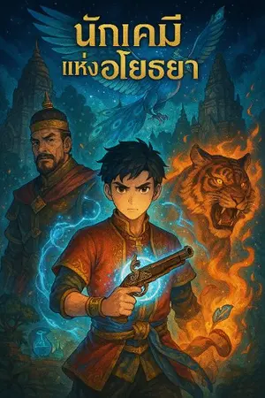 ปกนิยาย นักเคมีแห่งอโยธยา