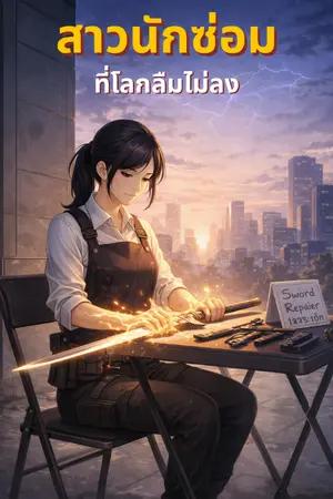 ปกนิยาย สาวนักซ่อม ที่โลกลืมไม่ลง