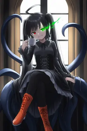 ปกนิยาย Tentacles Empress ฉันคือจักรพรรดินีหนวดปีศาจ