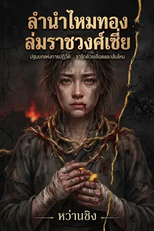 ปกนิยาย ลำนำไหมทองล่มราชวงศ์เซี่ย