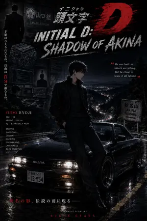 ปกนิยาย Initial D: Shadow of Akina