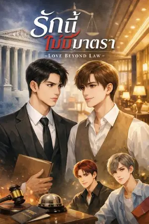 ปกนิยาย รักนี้ไม่มีมาตรา (Love Beyond Law)
