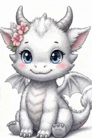 ปกนิยาย มังกรน้อยตัวนี้อยากให้คุณลูบหัว