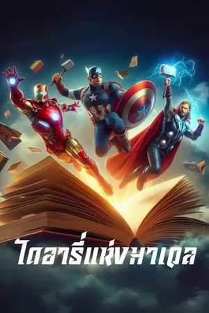 ปกนิยาย ไดอารี่แห่งมาร์เวล (นิยายแปล)