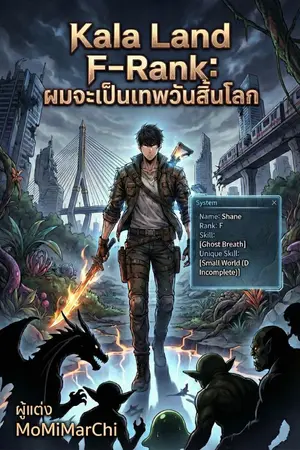 ปกนิยาย Kala Land F-Rank: ผมจะเป็นเทพวันสิ้นโลก