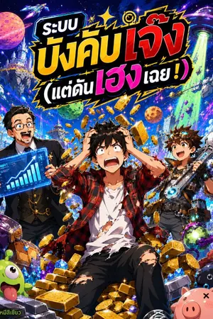 ปกนิยาย ระบบบังคับเจ๊ง (แต่ดันเฮงเฉย!) ทำไมระบบไม่อยู่แล้ว แต่ฉันถึงยังไม่ขาดทุน?