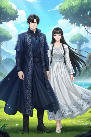 ปกนิยาย "หวนคืนเงามนตรา : ดวงใจแห่งอัคคี" (Return of the Shadow Spell: Heart of Fire)