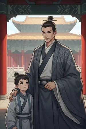 ปกนิยาย บิดาตัวร้ายพลิกชะตาฟ้า