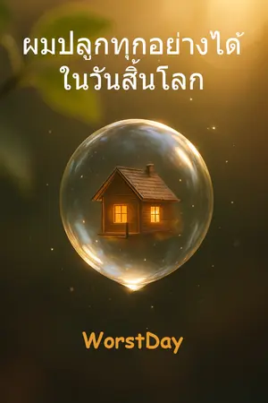 ปกนิยาย ผมปลูกทุกอย่างได้ในวันสิ้นโลก