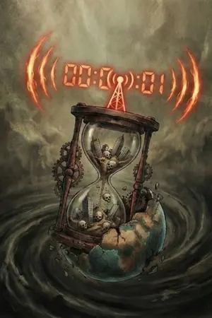 ปกนิยาย " ข่าวรายวัน" นับถอยหลังการสูญพันธุ์ของมนุษยชาติ