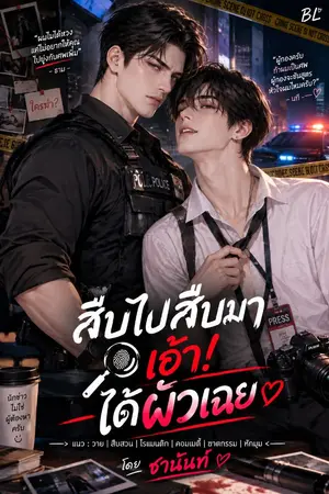 ปกนิยาย สืบไปสืบมา เอ้า! ได้ผัวเฉย