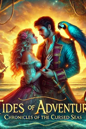 ปกนิยาย Tides of Adventure: Chronicles of the Cursed Seas