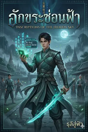 ปกนิยาย อักขระซ่อนฟ้า