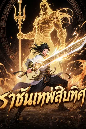 ปกนิยาย ราชันเทพสิบทิศ