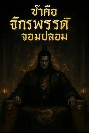 ปกนิยาย ข้าคือจักรพรรดิจอมปลอม