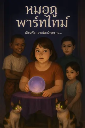 ปกนิยาย หมอดูพาร์ทไทม์