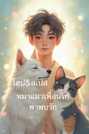 ปกนิยาย โฮป&สเปส หมาแมวเพื่อนรัก พาพบรัก