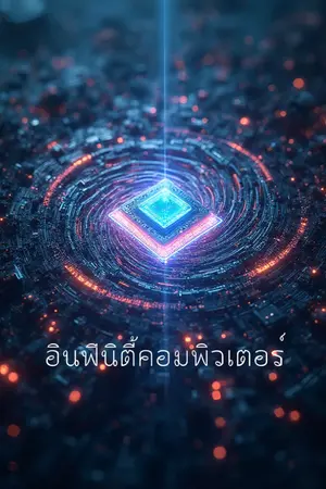 ปกนิยาย อินฟินิตี้คอมพิวเตอร์