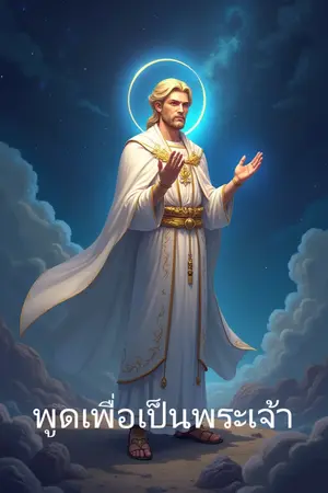 ปกนิยาย พูดเพื่อเป็นพระเจ้า