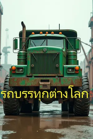 ปกนิยาย รถบรรทุกต่างโลก
