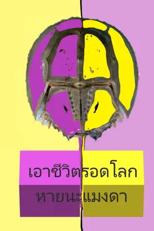 ปกนิยาย เอาชีวิตรอดโลกหายนะแมงดา