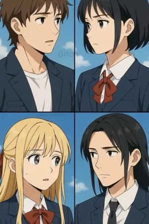 ปกนิยาย รักของเรา… เรา 4 คน