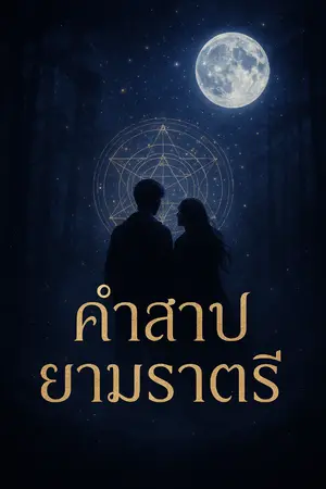ปกนิยาย คำสาปยามราตรี