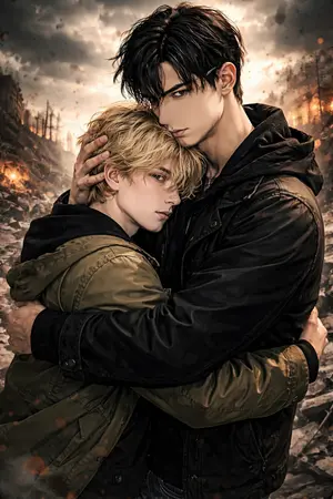 ปกนิยาย โลกาวินาศในอ้อมกอดของนาย