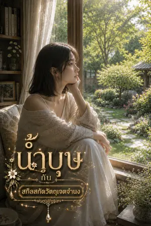 ปกนิยาย น้ำบุษ กับสกิลสกัดวัตถุเจตจำนง