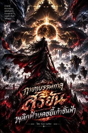 ปกนิยาย กายาบรรพกาลสุริยัน พลิกฟ้าบดขยี้เก้าชั้นฟ้า