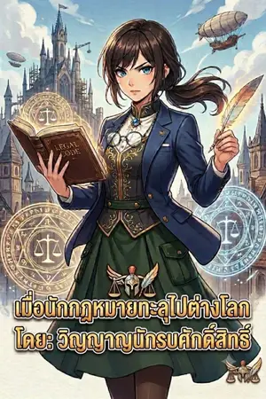 ปกนิยาย เมื่อนักกฎหมายทะลุไปต่างโลก The law of another world