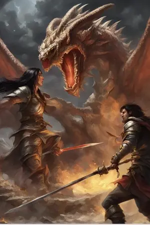 ปกนิยาย ความสัมพันธ์และมังกร