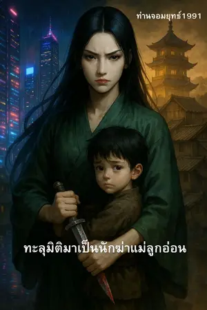 ปกนิยาย ทะลุมิติมาเป็นนักฆ่าแม่ลูกอ่อน