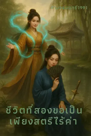 ปกนิยาย ชีวิตที่สองขอเป็นเพียงสตรีไร้ค่า
